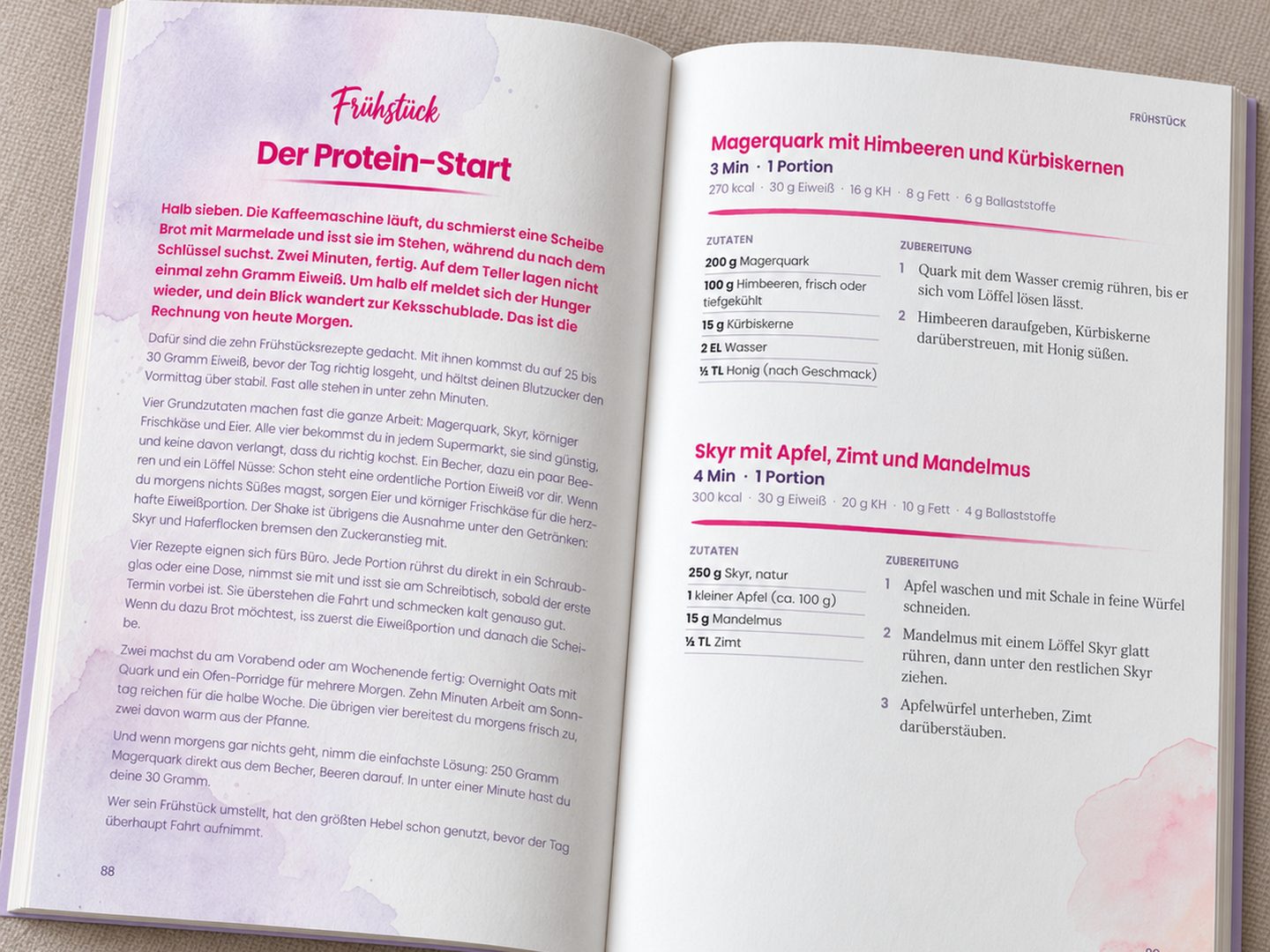 Foto: Frühstück: Der Protein-Start